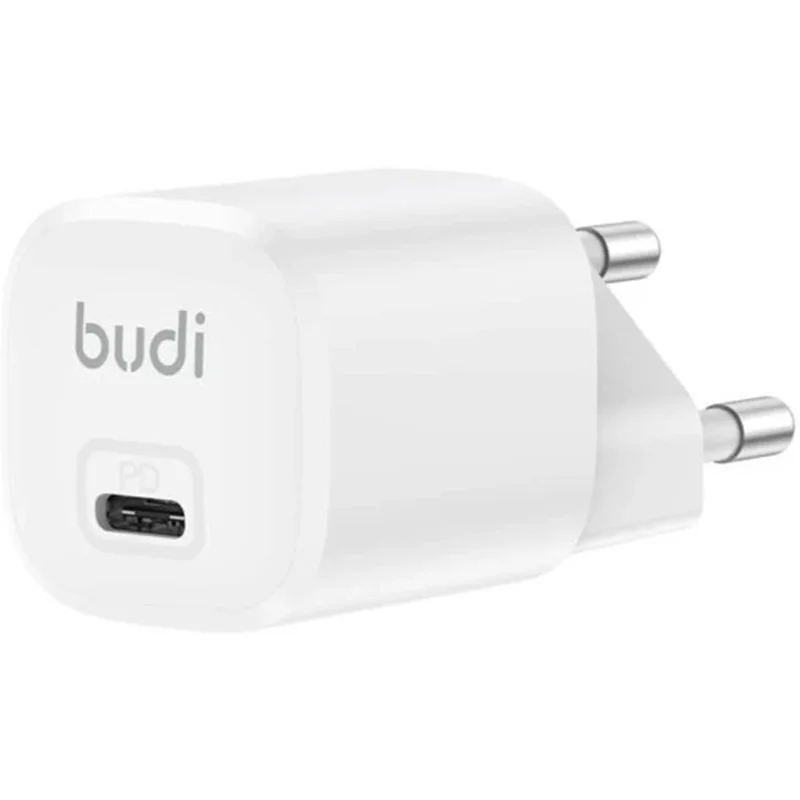 شارژر  20 وات بودی مدل Budi AC017EW با خروجی USB-C